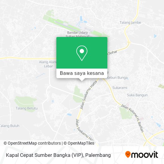 Peta Kapal Cepat Sumber Bangka (VIP)