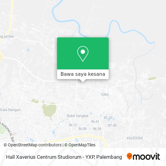Peta Hall Xaverius Centrum Studiorum - YXP