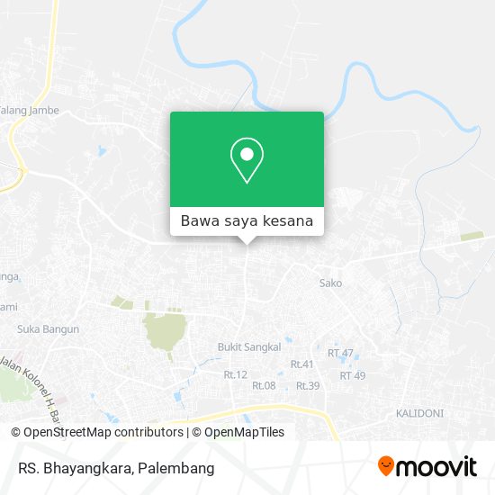 Peta RS. Bhayangkara