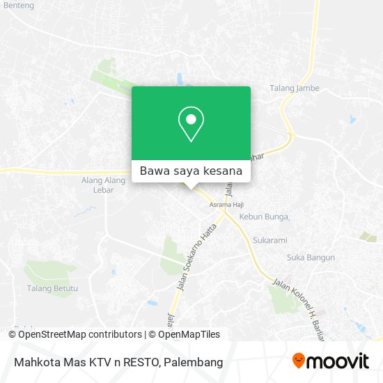 Peta Mahkota Mas KTV n RESTO