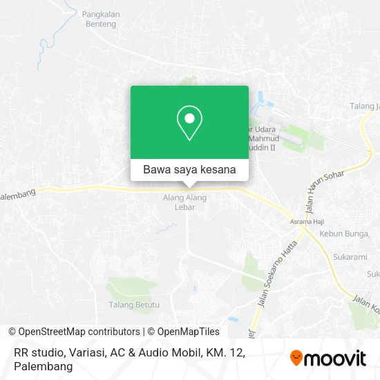 Peta RR studio, Variasi, AC & Audio Mobil, KM. 12