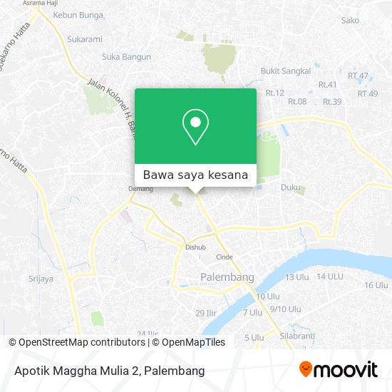 Peta Apotik Maggha Mulia 2