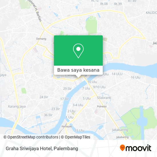 Peta Graha Sriwijaya Hotel