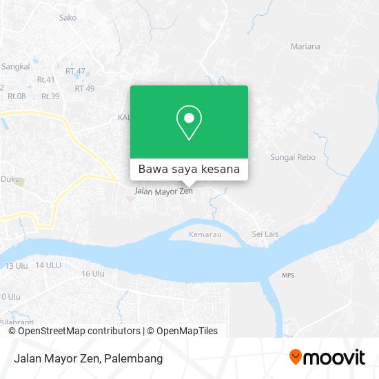 Peta Jalan Mayor Zen