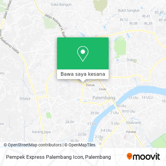 Peta Pempek Express Palembang Icon