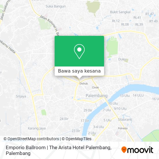 Peta Emporio Ballroom | The Arista Hotel Palembang