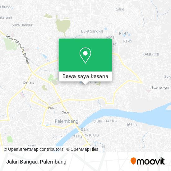 Peta Jalan Bangau