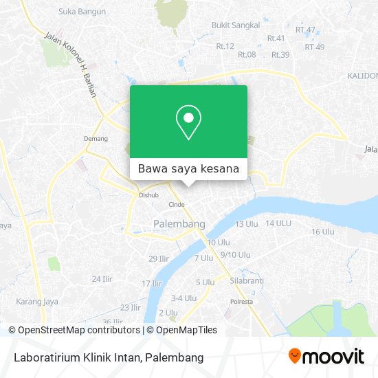 Peta Laboratirium Klinik Intan