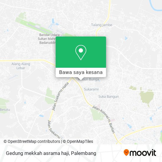 Peta Gedung mekkah asrama haji