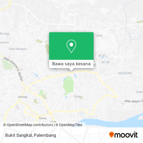 Peta Bukit Sangkal