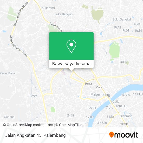 Peta Jalan Angkatan 45