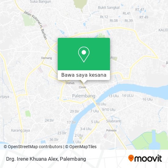 Peta Drg. Irene Khuana Alex