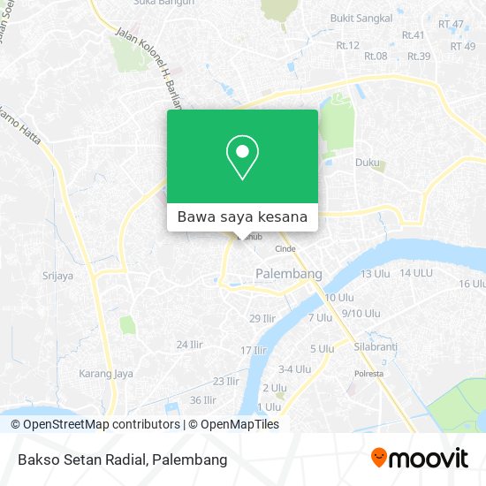 Peta Bakso Setan Radial