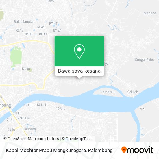 Peta Kapal Mochtar Prabu Mangkunegara