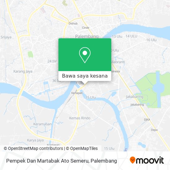 Peta Pempek Dan Martabak Ato Semeru