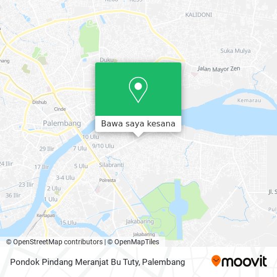 Peta Pondok Pindang Meranjat Bu Tuty