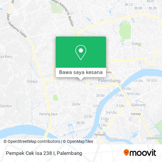 Peta Pempek Cek Isa 238 I