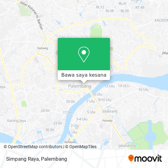 Peta Simpang Raya