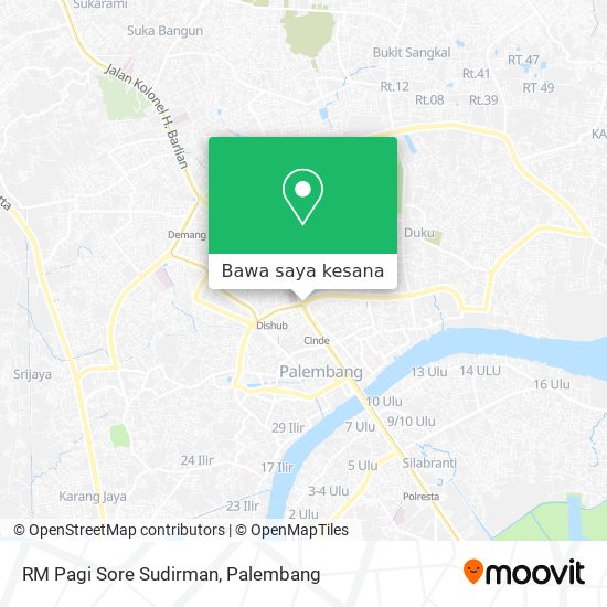 Peta RM Pagi Sore Sudirman