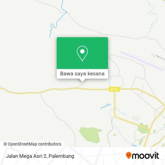 Peta Jalan Mega Asri 2