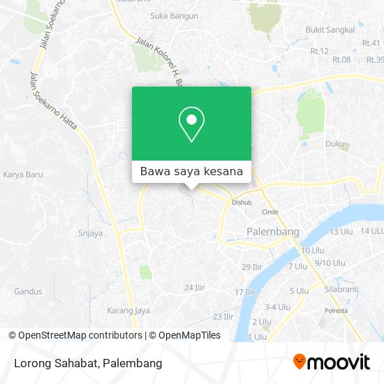 Peta Lorong Sahabat