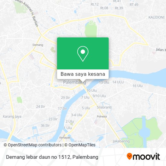 Peta Demang lebar daun no 1512
