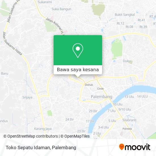Peta Toko Sepatu Idaman