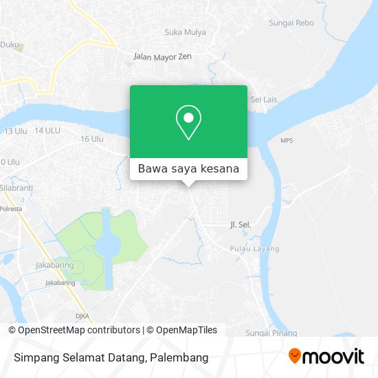 Peta Simpang Selamat Datang