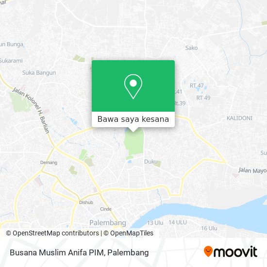 Peta Busana Muslim Anifa PIM