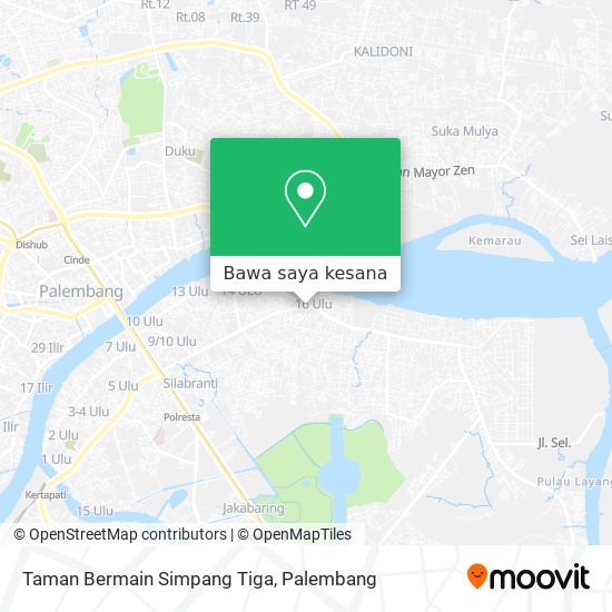 Peta Taman Bermain Simpang Tiga
