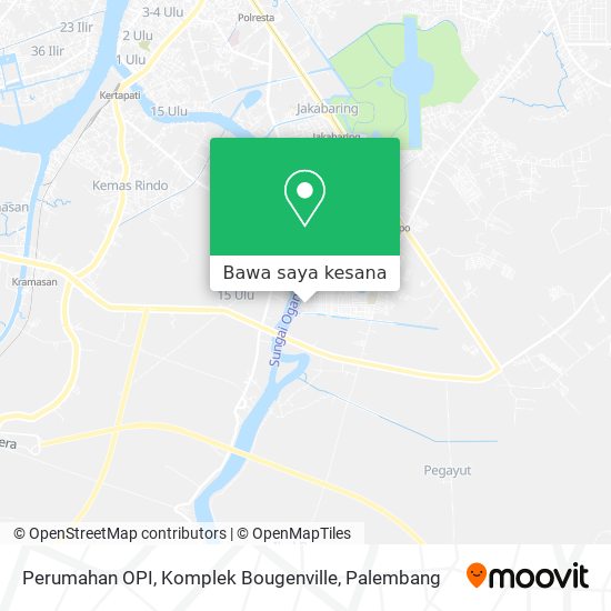 Peta Perumahan OPI, Komplek Bougenville