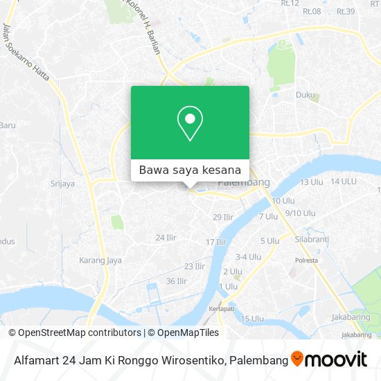 Peta Alfamart 24 Jam Ki Ronggo Wirosentiko