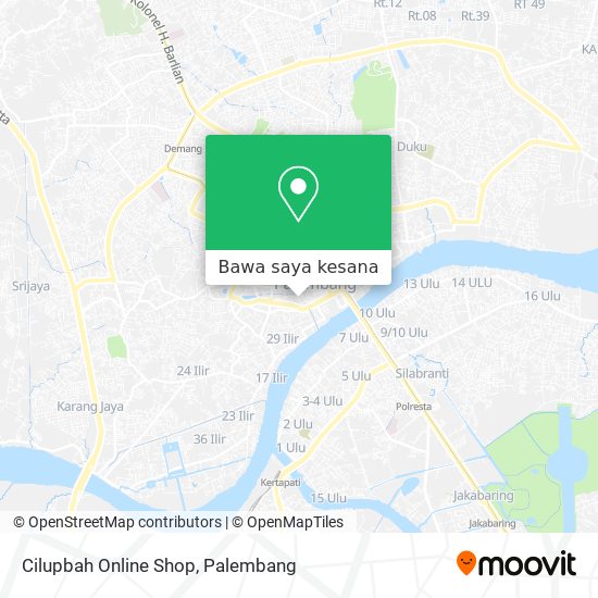 Peta Cilupbah Online Shop