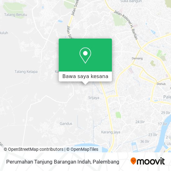 Peta Perumahan Tanjung Barangan Indah
