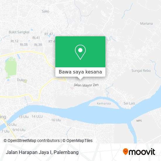 Peta Jalan Harapan Jaya I