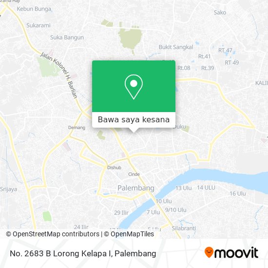 Peta No. 2683 B Lorong Kelapa I