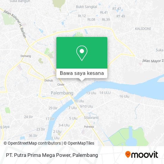 Peta PT. Putra Prima Mega Power