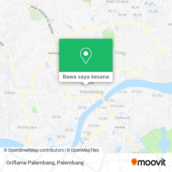 Peta Oriflame Palembang