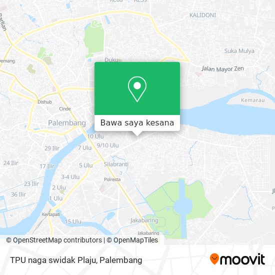 Peta TPU naga swidak Plaju