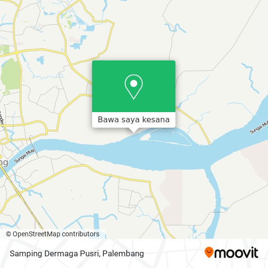 Peta Samping Dermaga Pusri