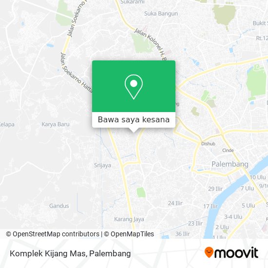 Peta Komplek Kijang Mas