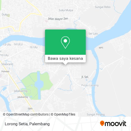 Peta Lorong Setia