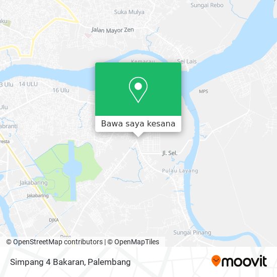 Peta Simpang 4 Bakaran