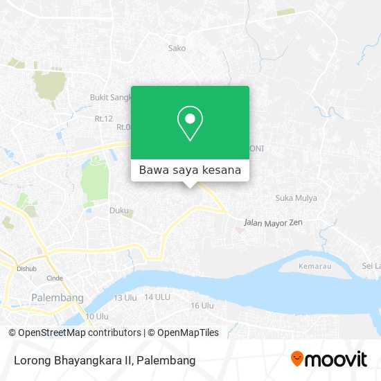Peta Lorong Bhayangkara II