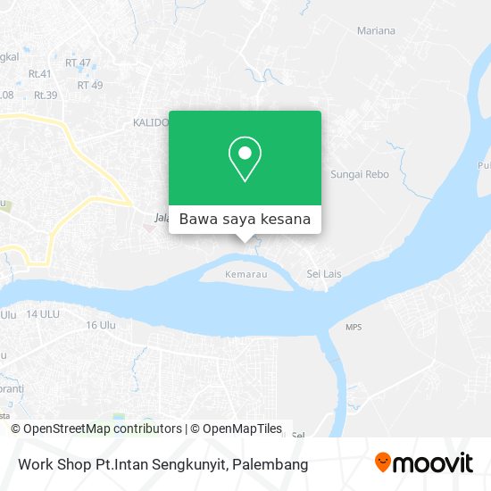 Peta Work Shop Pt.Intan Sengkunyit