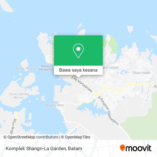 Peta Komplek Shangri-La Garden