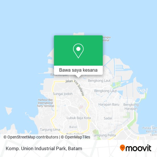 Peta Komp. Union Industrial Park
