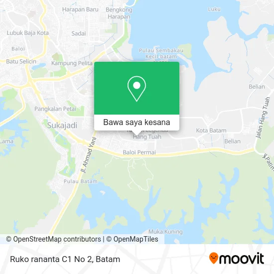 Peta Ruko rananta C1 No 2