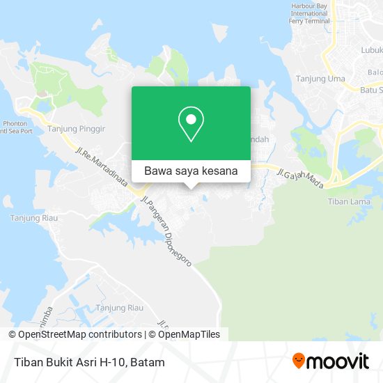 Peta Tiban Bukit Asri H-10