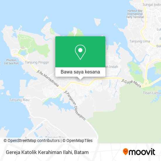 Peta Gereja Katolik Kerahiman Ilahi
